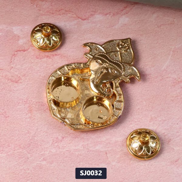 [SJ0032] Lord Ganesha Kumkum Dish