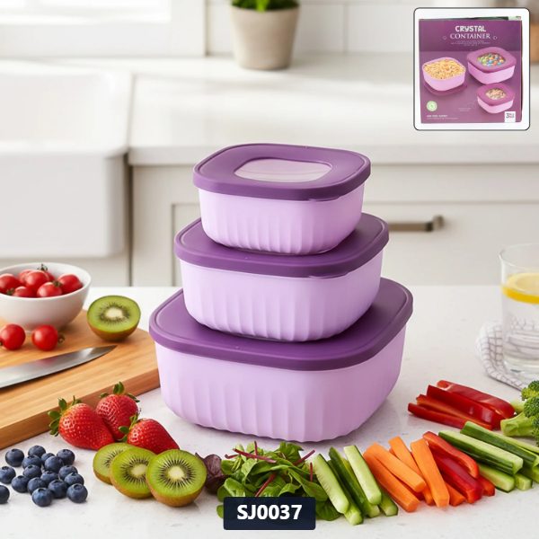 [SJ0037] Plastic Container Set