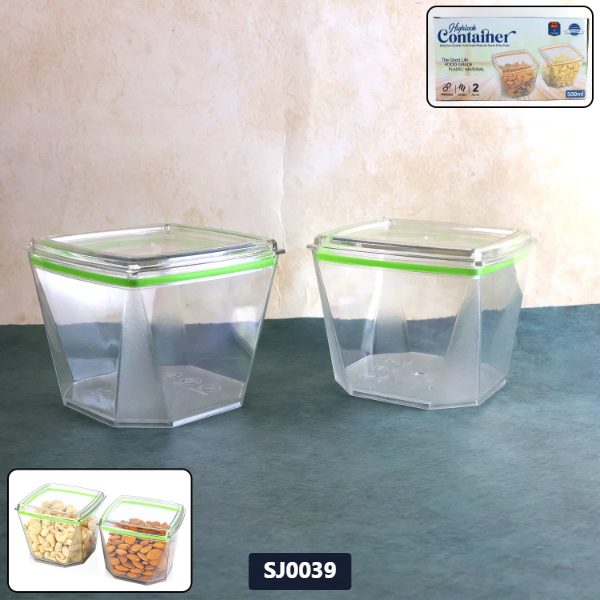 [SJ0039] Plastic Storage Container Set