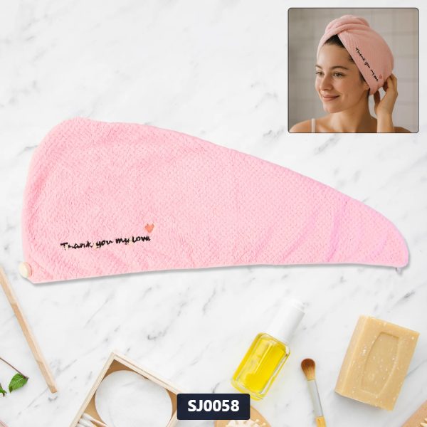 [SJ0058] Hair Drying Towel Wrap