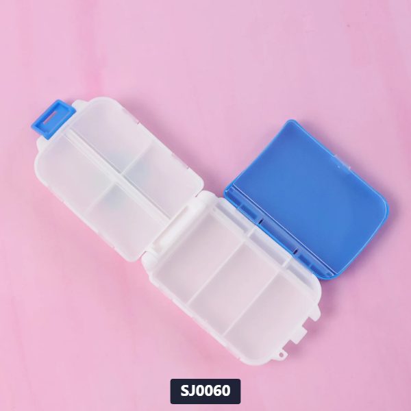 [SJ0060] Dual Sided Pill Organizer Blue