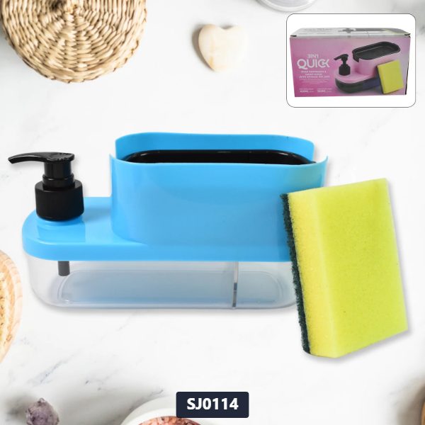 [SJ0114] 3 in 1 Liquid Soap Dispenser Set