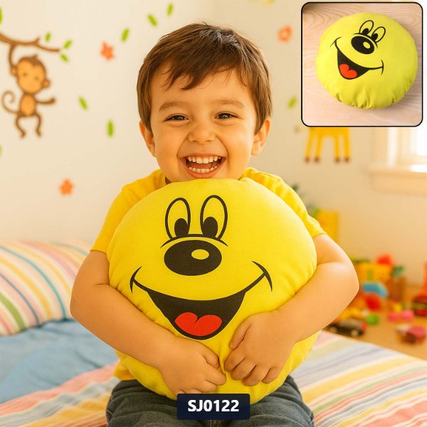 [SJ0122] Smiley Face Cushion Pillow