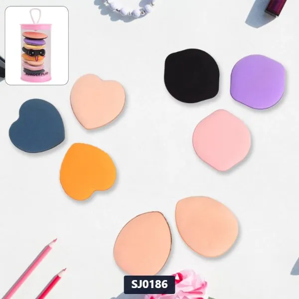 Mini Finger Powder Puff Set