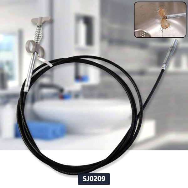[SJ0209] Drain Cleaning Spring Wire 156cm
